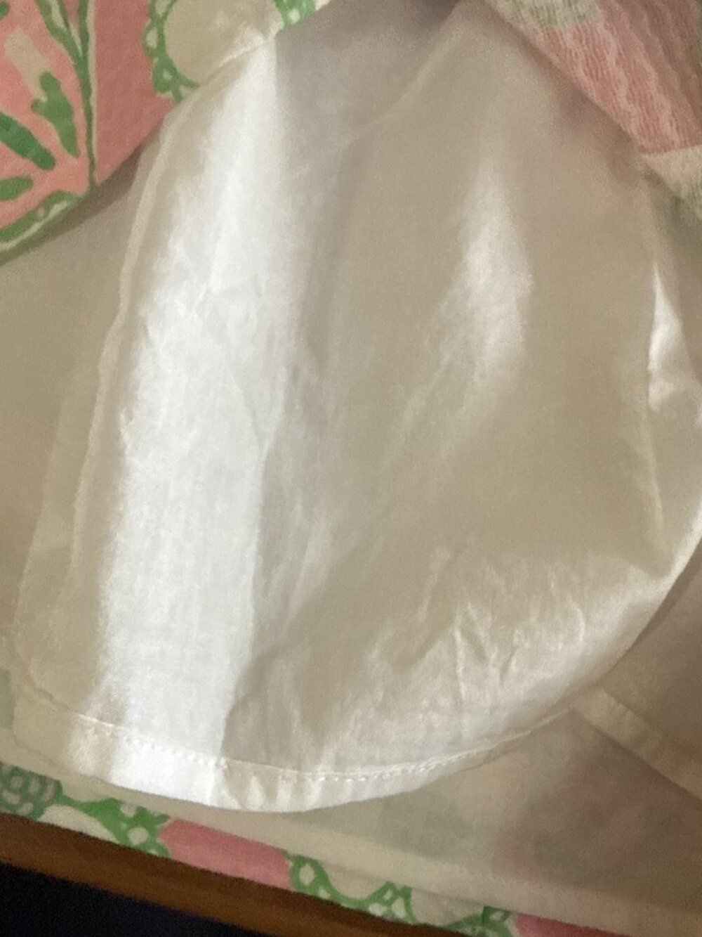 Lilly Pulitzer Striped & Floral Strapless Dress - 4 Pinks And Greens Lined Vaca - Picture 12 of 14
